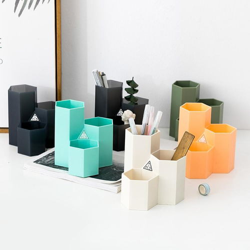 收纳新美学 多功能笔筒，重塑你的精致办公与生活空间